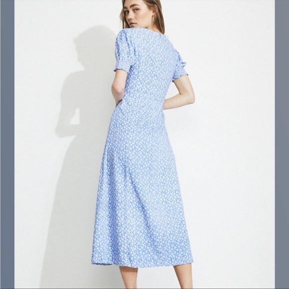 NWT Bardot Midi Day Dress in Ditsy Floral Size 4 - Picture 3 of 11